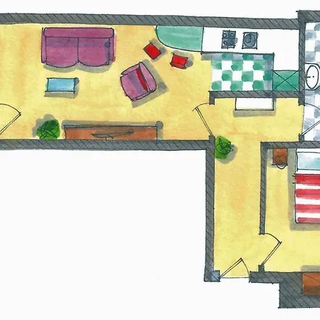 شقة Haus Nordseebrandung Nb71 *